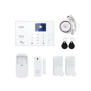 Sistem de alarma wireless ELMHURST cu aplicatie mobila Tuya Smart, monitorizare si alerta prin internet, SMS, apel vocal