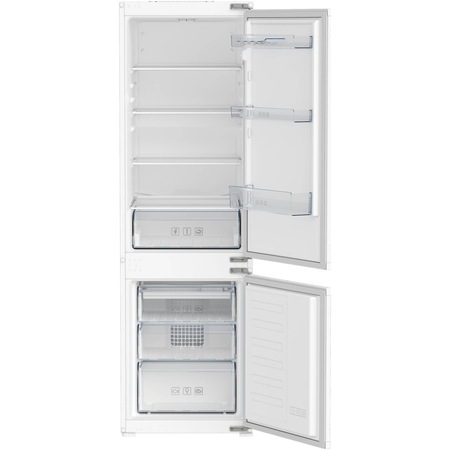 Хладилник с фризер за вграждане Beko BCSA285K4SN, 271 л, Клас E, Компресор ProSmart Inverter, LED осветление, XXL Bottle holder, H 177.5 см, Бял
