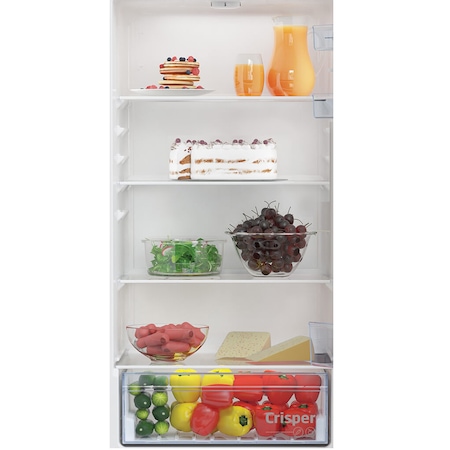 Combina frigorifica incorporabila Beko BCHA275K41SN, 262 l, No Frost, Clasa E, H 177.5 cm