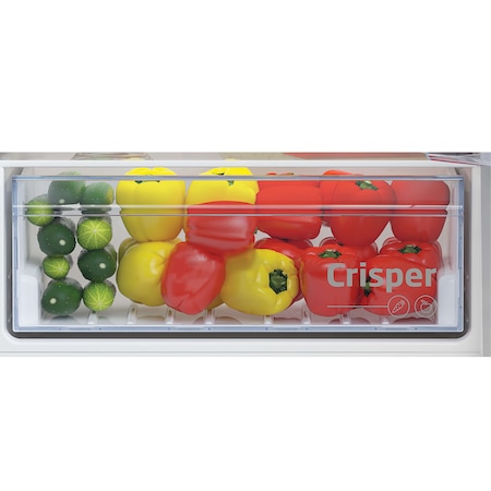 Combina frigorifica incorporabila Beko BCHA275K41SN, 262 l, No Frost, Clasa E, H 177.5 cm