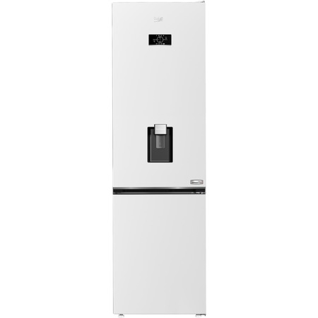 Combina frigorifica Beko B3RCNA404HDW, 355 l, No Frost, Clasa E, HarvestFresh, Slim tank water dispenser, AeroFlow, H 203.5 cm, Alb