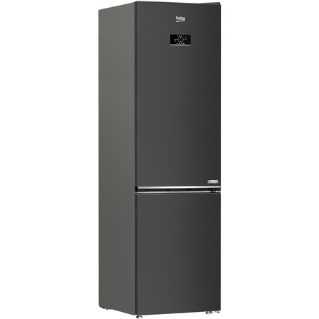 Combina frigorifica Beko B3RCNA404HXBR1, 355 l, No Frost, Clasa E, HarvestFresh, AeroFlow, H 203.5 cm, Dark inox
