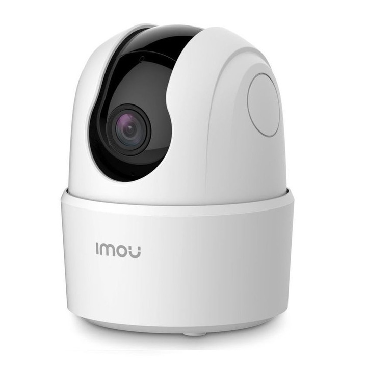 Camera IP Wireless Imou Ranger 4MP Rezolutie 2K, Lentila Fixa 3.6mm, IR 10m, Microfon si Difuzor Incorporate, Stocare pe Card MicroSD, Alarma cu Sirena, Rotire si Inclinare de pe Telefon, Imou Life App Inclusa