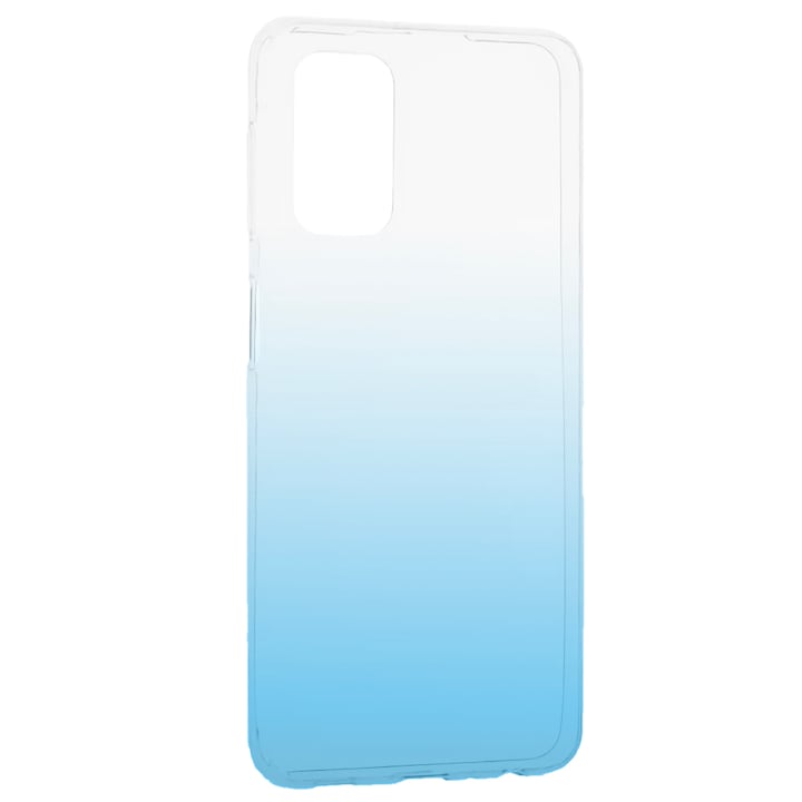 Samsung Galaxy A51 kompatibilis tok, Gradient ColorTouch, vékony kialakítás, félig átlátszó, színátmenet, kék