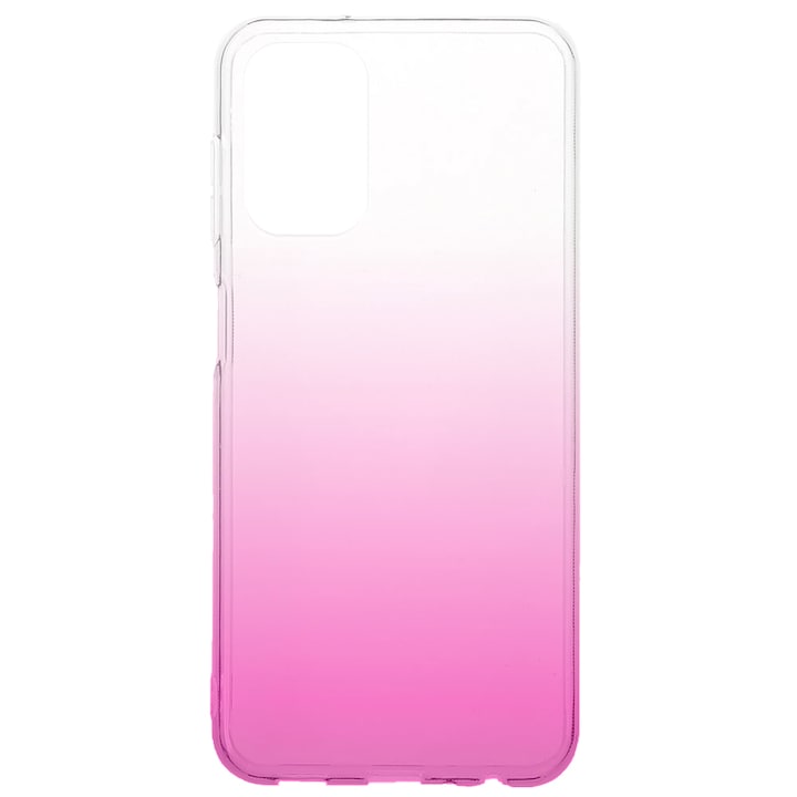 Samsung Galaxy A52 / A52s kompatibilis burkolat, Gradient ColorTouch, Vékony kialakítás, Félig átlátszó, Gradiens szín, Rózsaszín