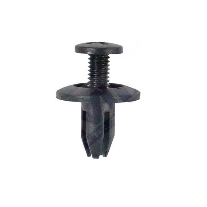Set 10 bucati clipsuri fixare Romix, pentru Honda, Kia, Toyota, 6 x 10.8 mm, negru