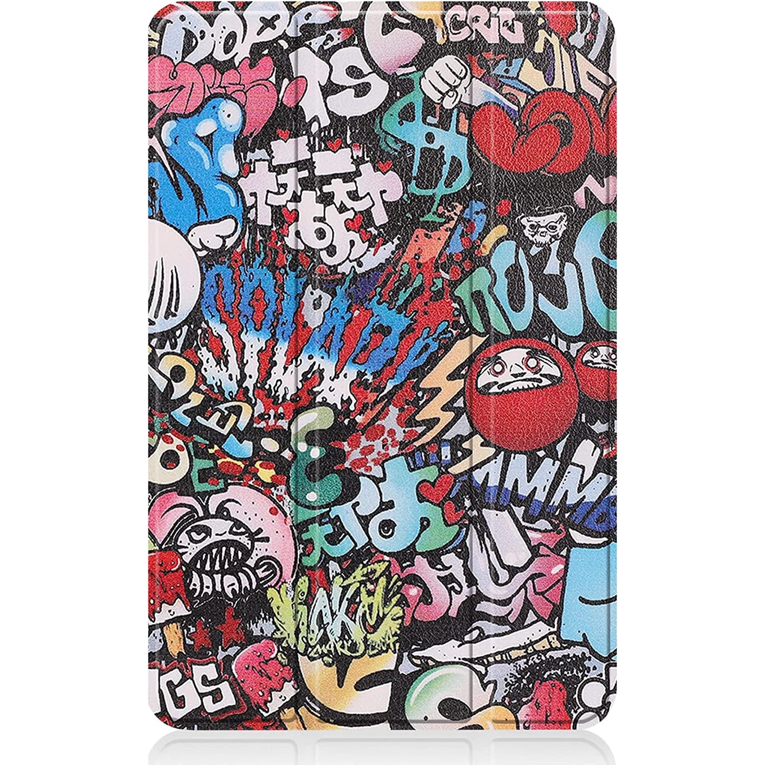 Husa Slim Sigloo, Smart Cover, Trifold, pentru tableta Nokia T21 2022, 10.4inch, model Graffity