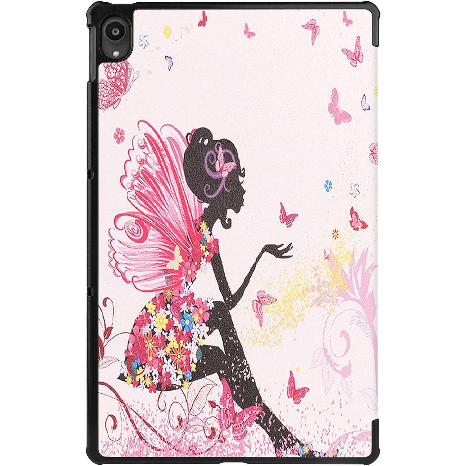 Husa Slim Sigloo, Smart Cover, Trifold, pentru tableta Samsung Galaxy Tab A7 10.4 inch (2022/2020) T500 /T505, model Elf Girl