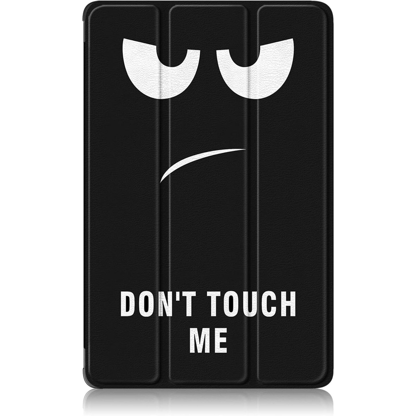 Husa Slim Sigloo, Smart Cover, Trifold, pentru tableta Lenovo Tab M9, TB-310FU, 9 inch, Don't Touch Me
