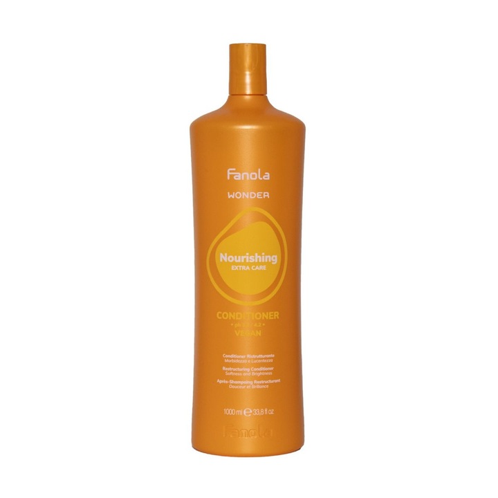 Fanola Wonder Nourishing Extra Care Conditioner balsam hranitor pentru finete si stralucire a parului 1000 ml