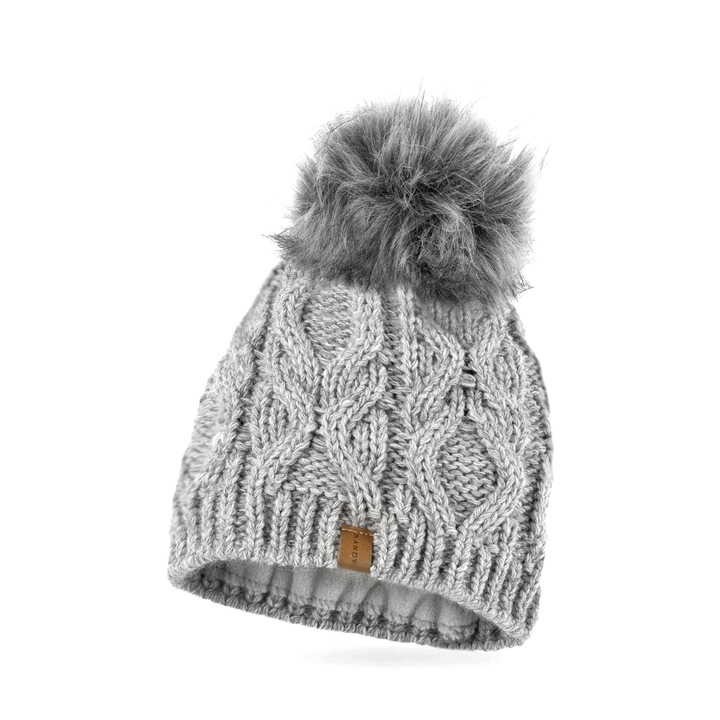 Caciula, Pentru Femei, Nandy, Gri deschis, 54-60