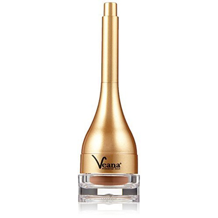 Eyeliner gel pentru sprancene rezistent la apa Veana Mineral Line Nutmeg, 4g