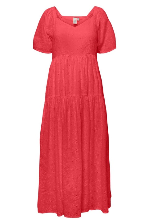 Дамска рокля, YAS, Памук, 301808251, Розово