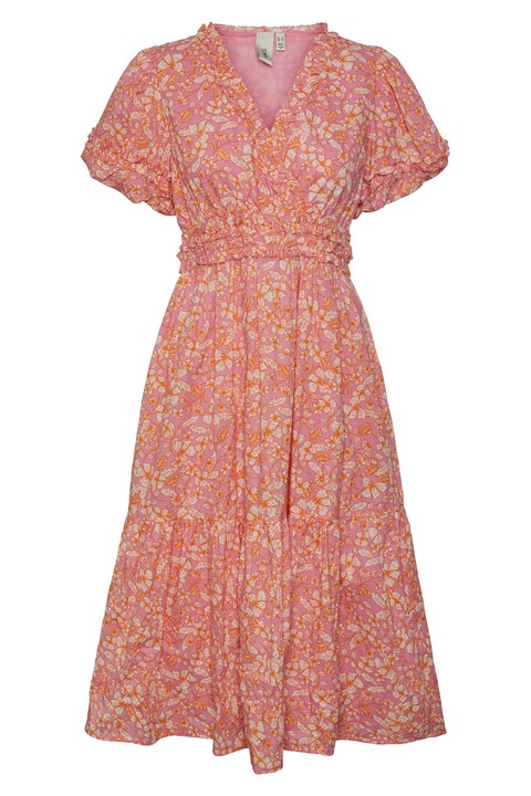 Дамска рокля, YAS, Органичен памук, 302027545, Розово, XS