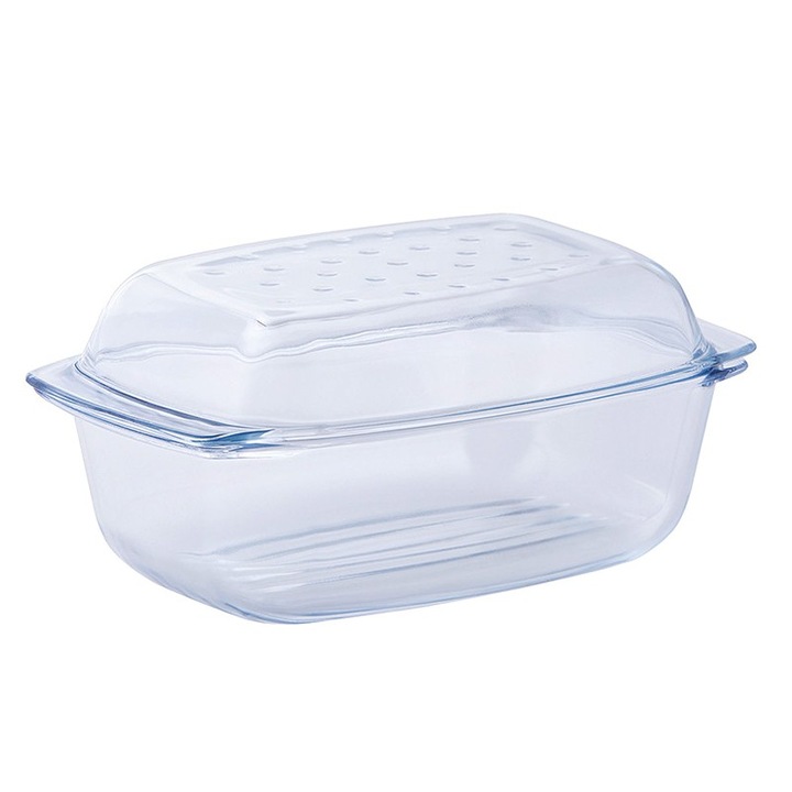 Тенджера от огнеупорно стъкло TERMISIL Glass, 5.2 л