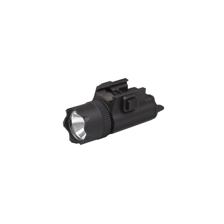 Тактически фенер Super Xenon, ASG, 100 lm, 2 x CR123A, Черен