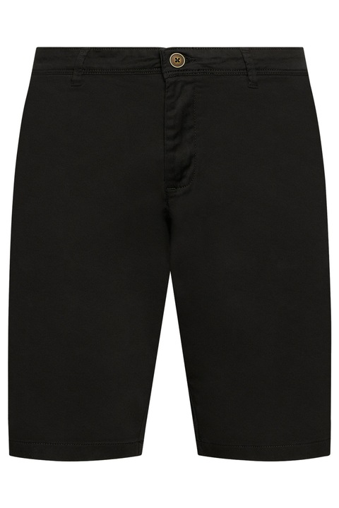 Jack & Jones, Bowie normál fazonú chino bermudanadrág, Fekete