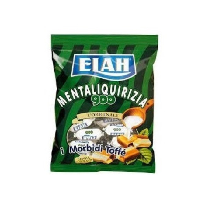 Caramele cu menta si lemn dulce Elah Mentaliquirizia 150g