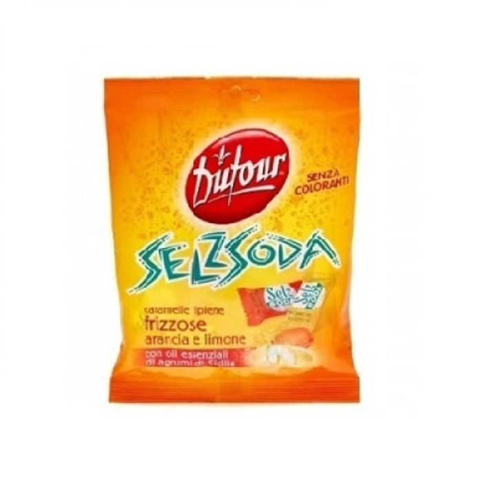 Bomboane efervescente asortate Dufour Selz Soda 150g