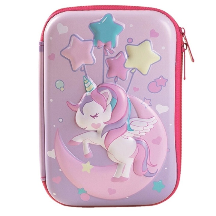 Химикал, Edibazzar, модел 3в1, многоцветен, 21x16x5cm, дизайн на еднорог