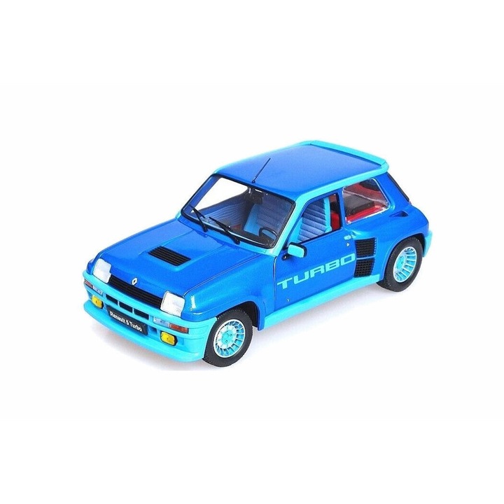 Macheta auto Renault 5 Turbo 1981 kék, 1:18 Solido