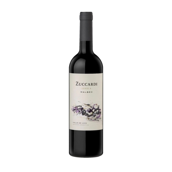 Set 2 x Vin Zuccardi, Serie A, Malbec, Rosu, 0.75 l