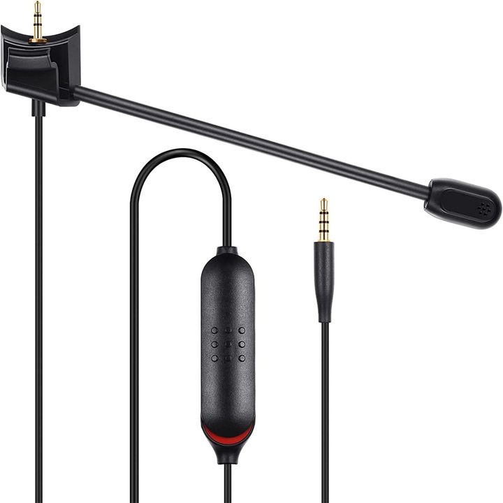 Аудио кабел с микрофон PadForce за слушалки Bose QC35, дължина на кабела 1,50 м