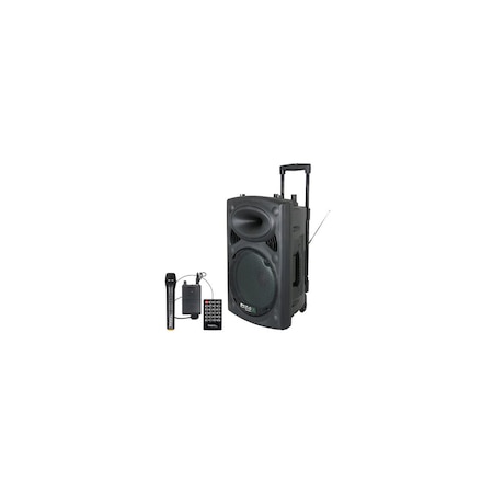 Преносим високоговорител 450W Bluetooth, USB, microSD & AUX, микрофон ...