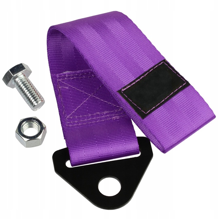 Ornament Racing, tip curea carlig de remorcare, ME Premium, culoare Violet
