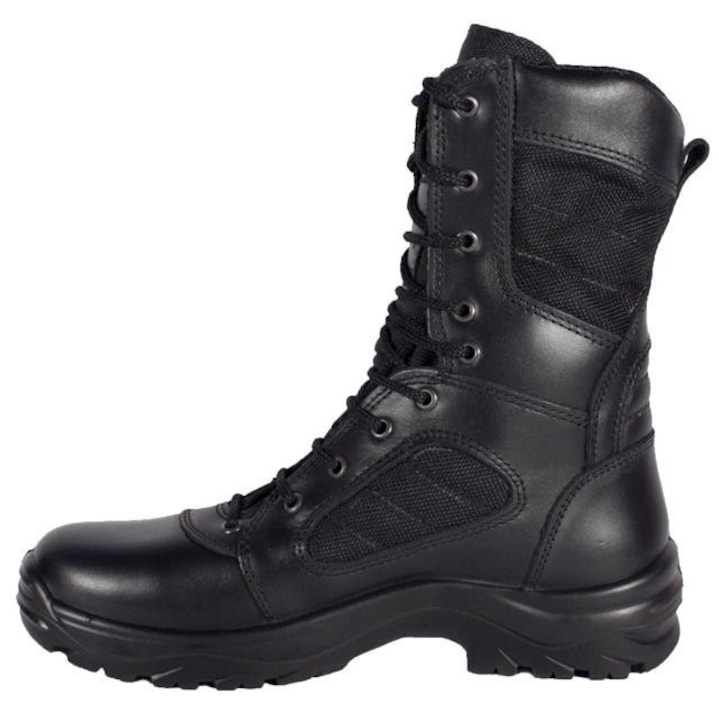 Bocanci, Militari Tactici, Piele Naturala Neagra, Politie, Jandarmi, Politie de frontiera, Pompieri, Negru, Marime 44