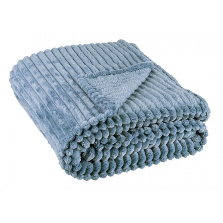 Полиестерно одеяло Rachele синьо 150x200 см