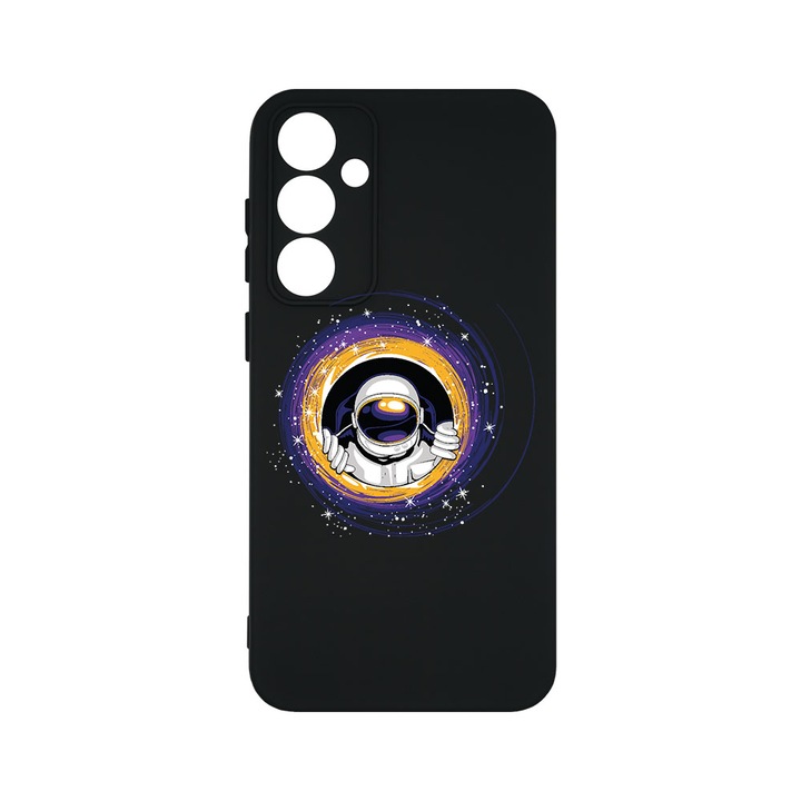Husa BestCase® Premium Silicon, Compatibila Cu Samsung Galaxy A55 5G, Astronaut, SLIM 1.2MM, Microfibra in interior, Antisoc, Protectie Camera, Margini ridicate pentru protectia ecranului, PB 771