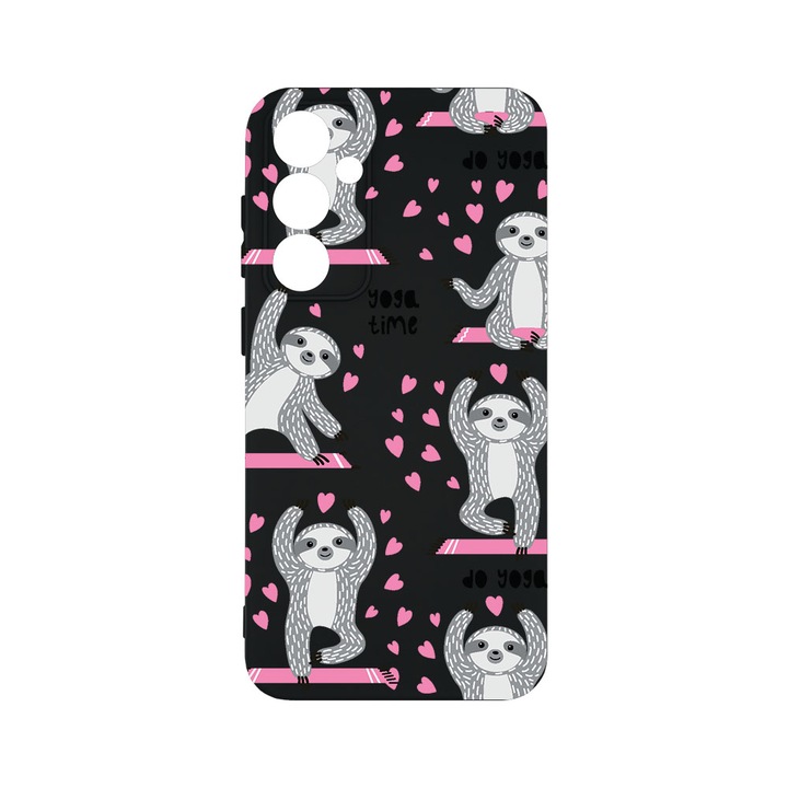 Husa BestCase® Premium Silicon, Compatibila Cu Samsung Galaxy A55 5G, Yoga Time, SLIM 1.2MM, Microfibra in interior, Antisoc, Protectie Camera, Margini ridicate pentru protectia ecranului, PB 780