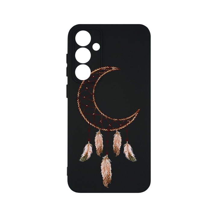 Husa BestCase® Premium Silicon, Compatibila Cu Samsung Galaxy A55 5G, Dreamcatcher, SLIM 1.2MM, Microfibra in interior, Antisoc, Protectie Camera, Margini ridicate pentru protectia ecranului, PB 952