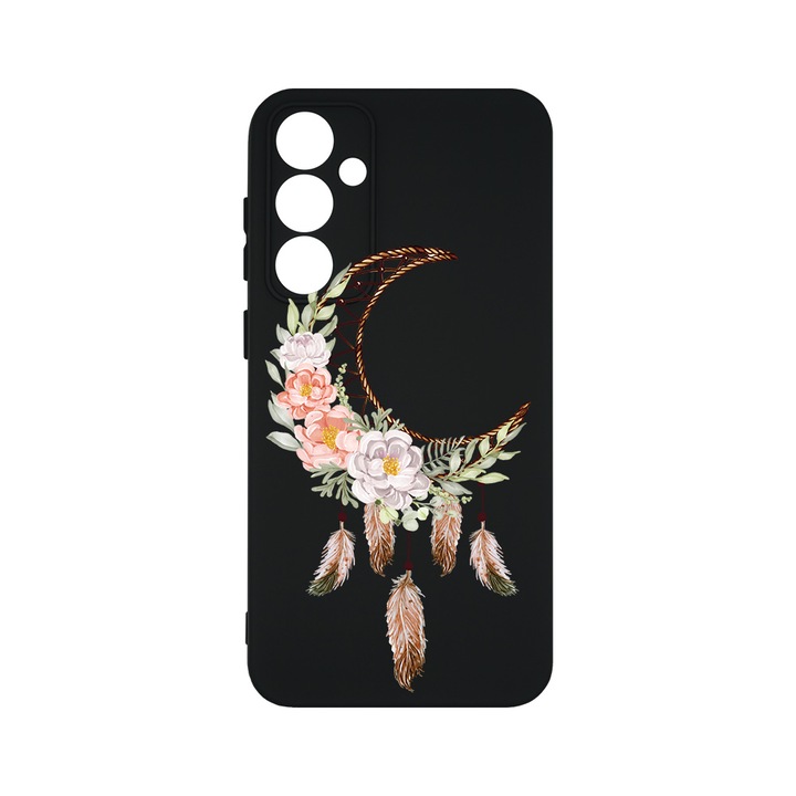 Husa BestCase® Premium Silicon, Compatibila Cu Samsung Galaxy A55 5G, Dreamcatcher, SLIM 1.2MM, Microfibra in interior, Antisoc, Protectie Camera, Margini ridicate pentru protectia ecranului, PB 951