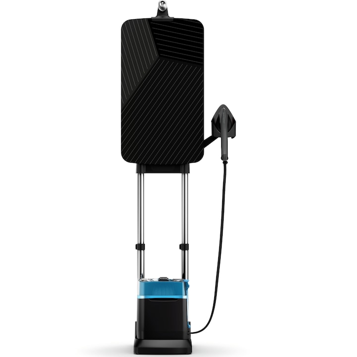 Tefal QT2022E1 IXEO Power ruhagőzölő állvány, 2170W, Függőleges vasalás, 5,8 bar, Fekete/Kék