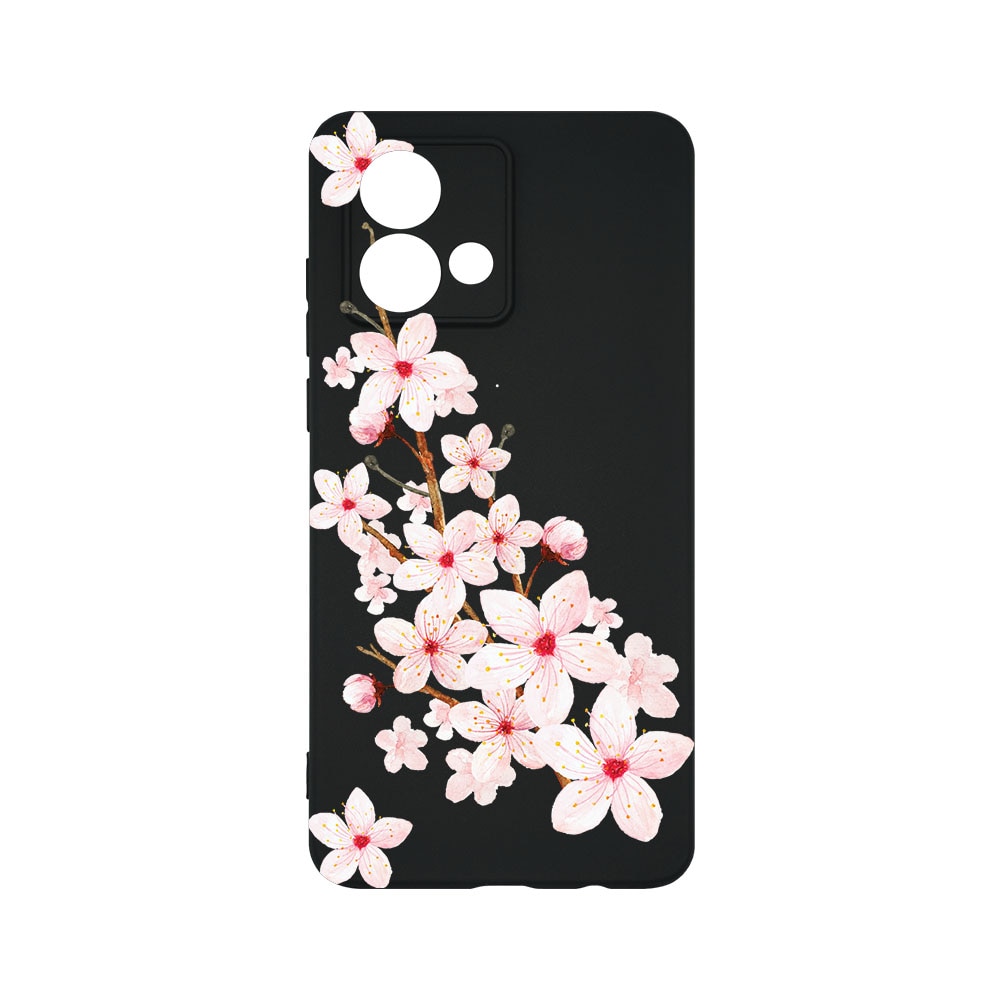 Husa BestCase® Slim SIlicon 0.8MM, Compatibila Cu Motorola Edge 40 Neo, Spring Flower, Protectie Camera, Rezistenta la uzura, c-B 62