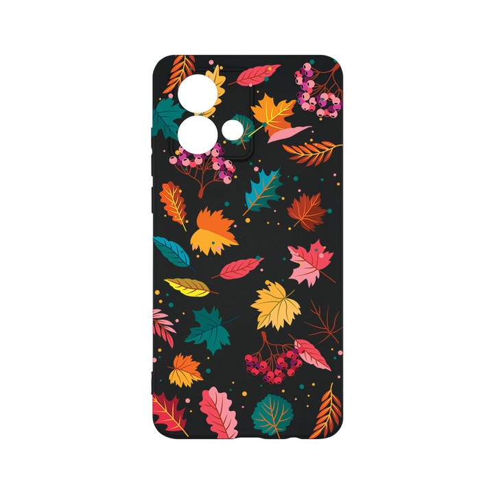 Husa BestCase® Slim SIlicon 0.8MM, Compatibila Cu Motorola Edge 40 Neo, Feathers Color, Protectie Camera, Rezistenta la uzura, c-B 99