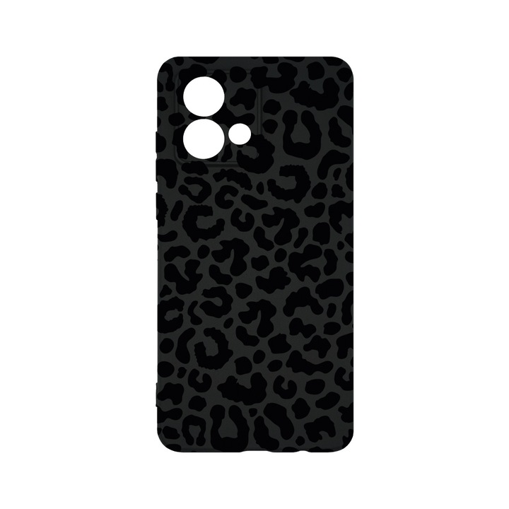 Husa BestCase® Slim SIlicon 0.8MM, Compatibila Cu Motorola Moto G84 5G, Leopard, Protectie Camera, Rezistenta la uzura, c-B 1057