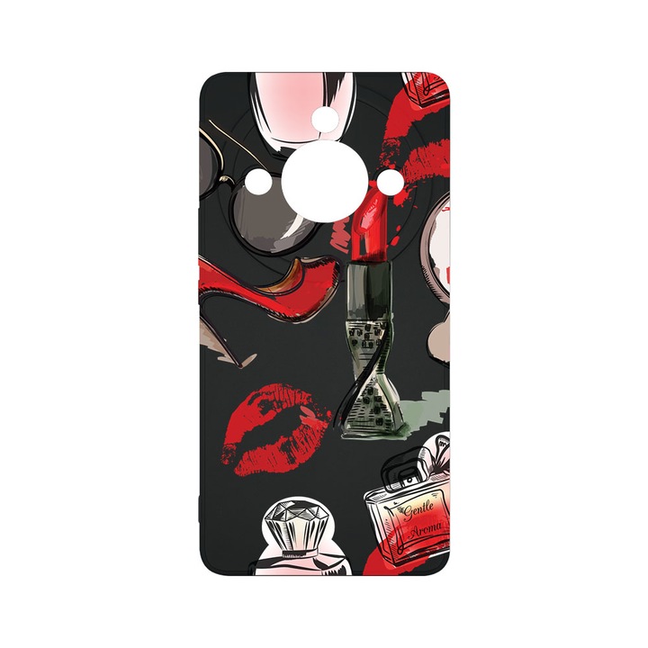 Силиконов калъф BestCase за Honor Magic6 Lite, Fashion, Camera Protection, c-B 54