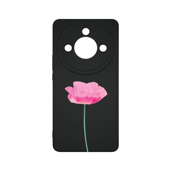 Husa BestCase® Slim SIlicon 0.8MM, Compatibila Cu Honor Magic6 Lite, Rose - Pastel Pink, Protectie Camera, Rezistenta la uzura, c-B 693