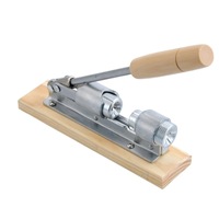 Spargator de Nuci si Alune SUPER TRENDS®, Aparat Manual, Materiale Premium, Lemn si Otel Inoxidabil, 20x16x5 cm