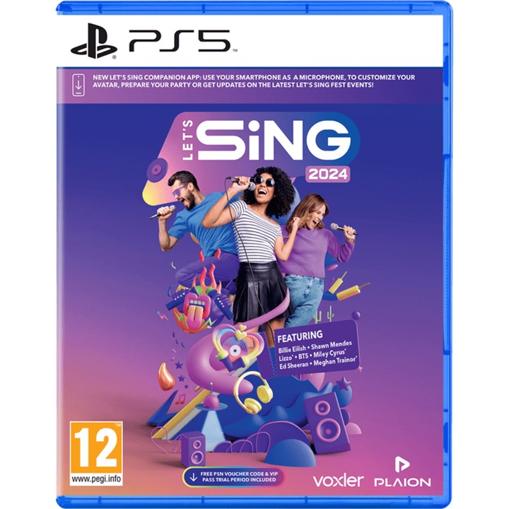 Joc Let's Sing 2024 Pentru Playstation 5