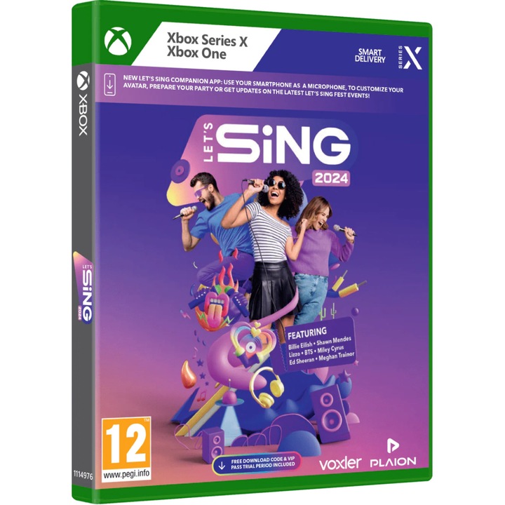Joc Let's Sing 2024 Pentru Xbox One Si Xbox Series X