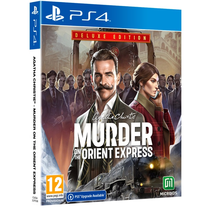 Игра ARTEFACTS STUDIO Agatha Christie Murder On The Orient Express Deluxe издание, за PlayStation 4