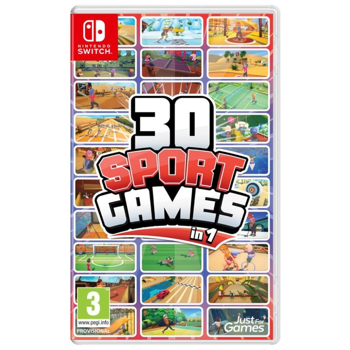 Игра JUST FOR GAMES 30 Sport Games In 1, за Nintendo Switch