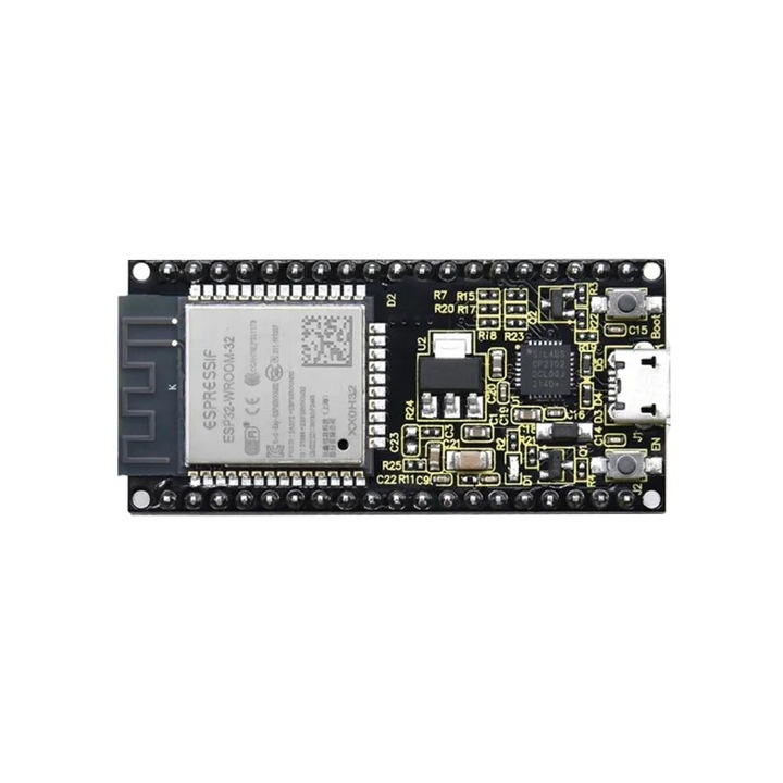 Платка за разработка на Wi-Fi, Keyestudio ESP32, Bluetooth, BLE, черен