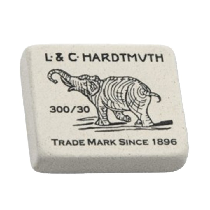 Set 7 Gume de Sters, Elefant, 35.5 x 28.5 x 10 mm