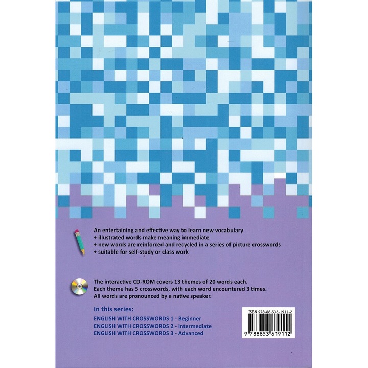 English with Crosswords Level 3 with CD-ROM- angol - Pack (Könyv + CD-ROM)
