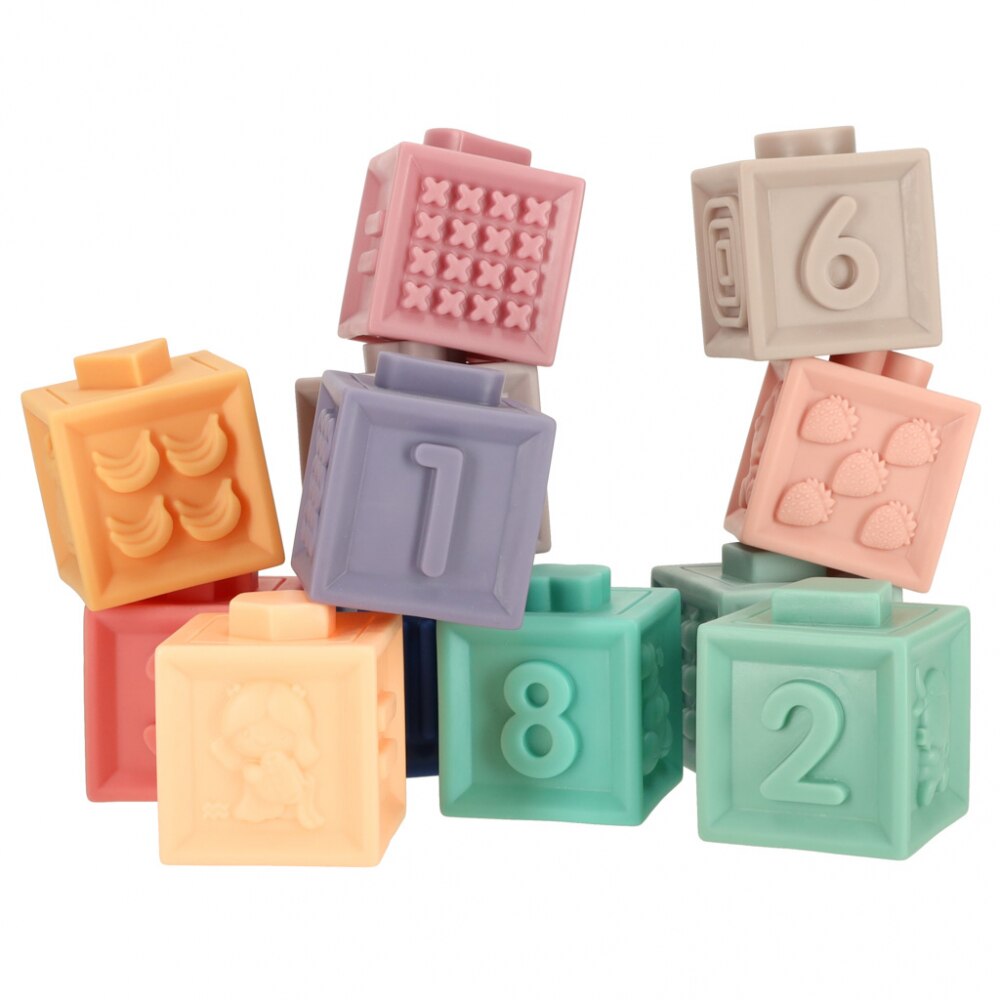 Set Cuburi Senzoriale din silicon 15 elemente - eMAG.ro